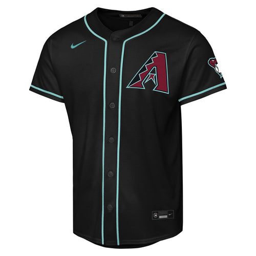 Arizona Diamondbacks Corbin Carroll Nike Youth Alternate Stadium Jersey - Black