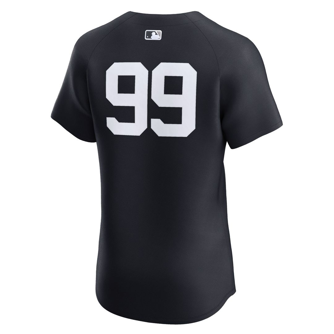 New York Yankees Aaron Judge Nike Alternate 2 Elite Jersey - Navy