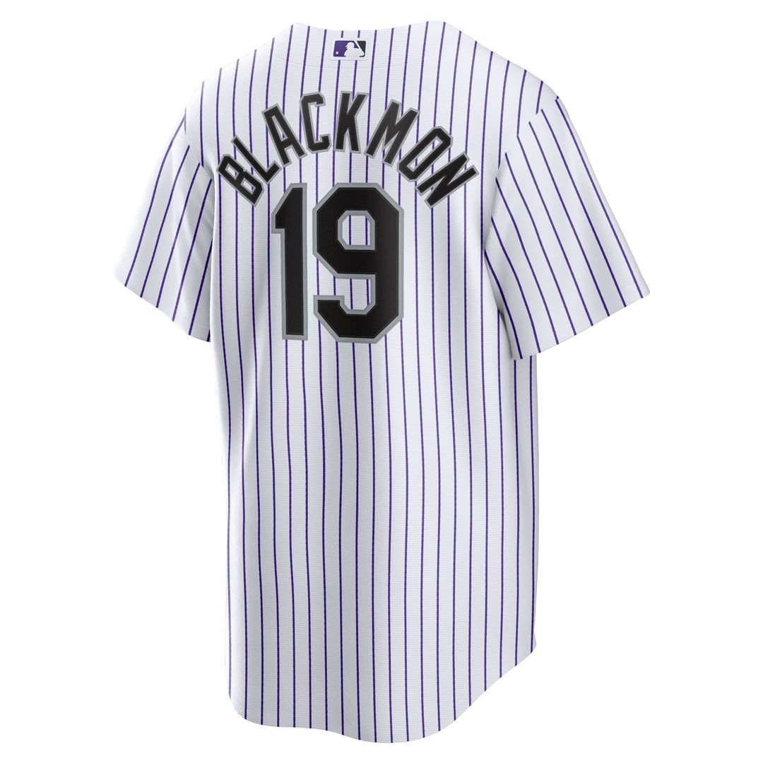 Colorado Rockies Charlie Blackmon Nike Alternate Replica Player Name Jersey - Purple