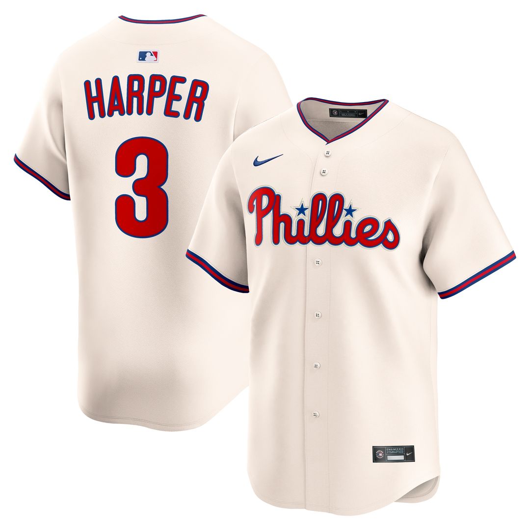 Philadelphia Phillies Bryce Harper Nike Alternate Limited Player Jersey - Light Blue