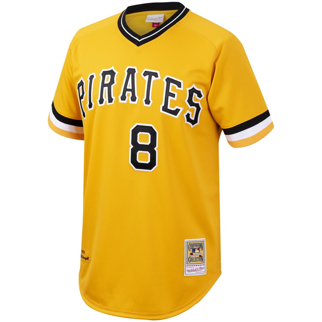 Pittsburgh Pirates Willie Stargell Mitchell & Ness Cooperstown Authentic Jersey - Gold
