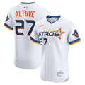 Houston Astros Jose Altuve Nike 2025 City Connect Elite Player Jersey - White