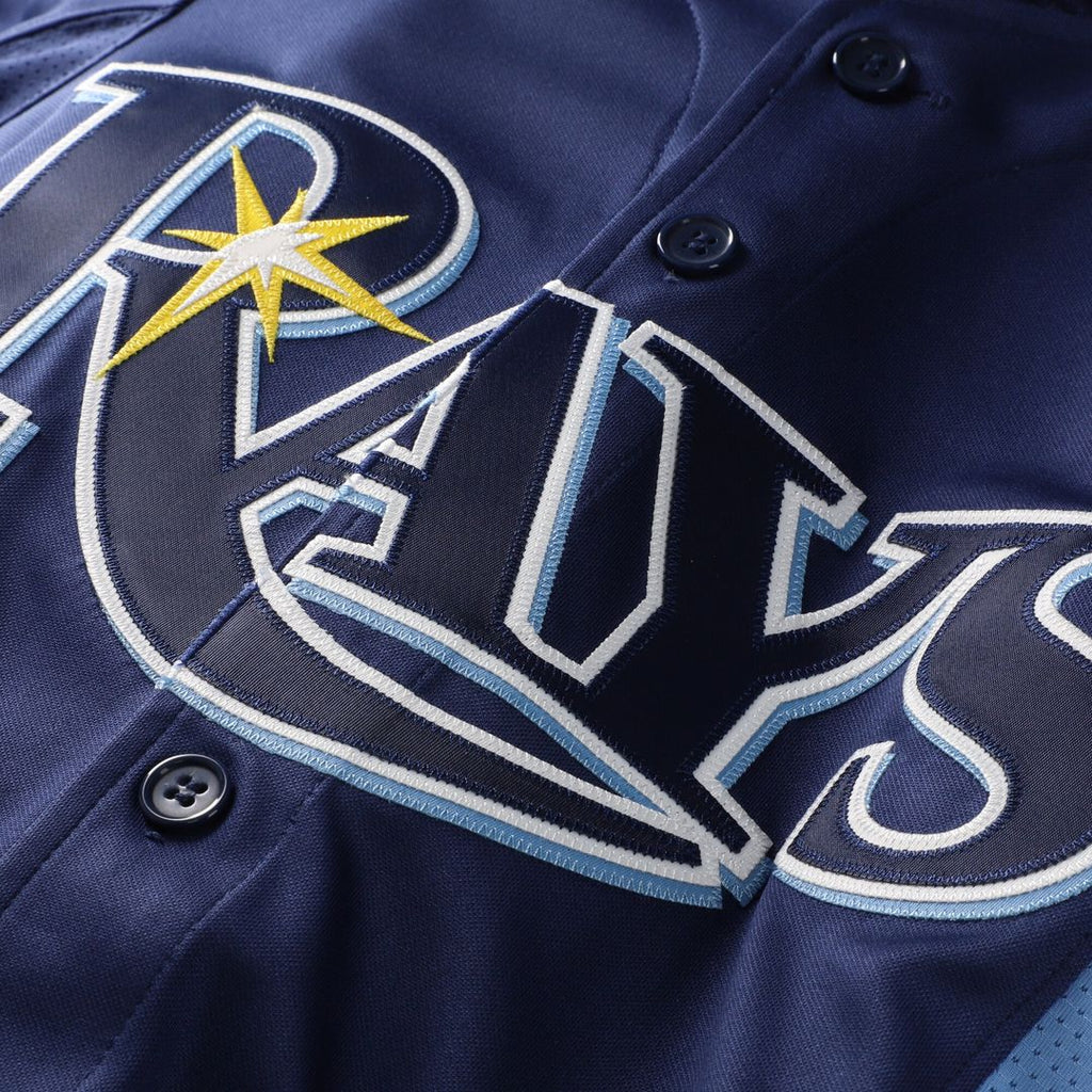 Tampa Bay Rays David Price Mitchell & Ness Authentic Batting Practice Jersey - Blue
