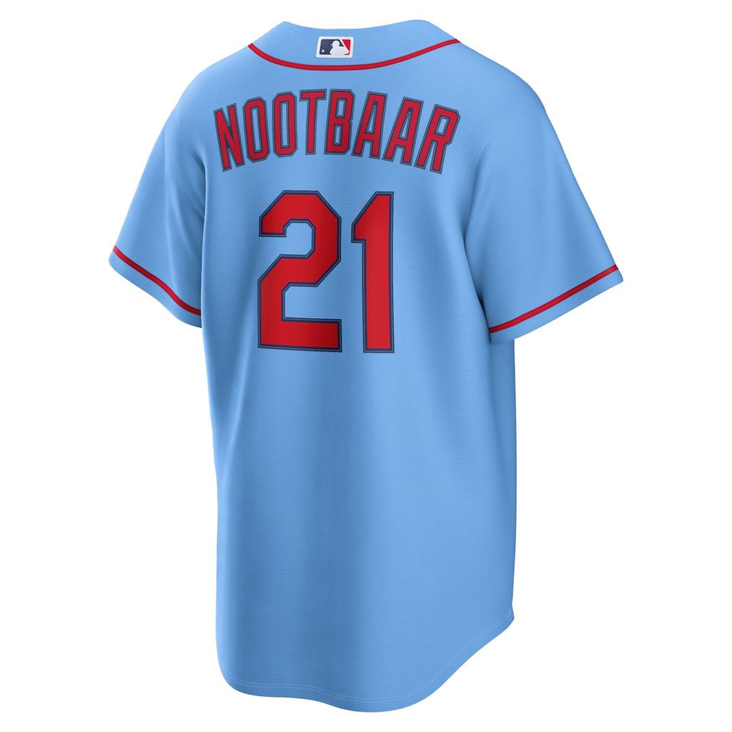 St. Louis Cardinals Lars Nootbaar Nike Alternate Replica Jersey - Light Blue
