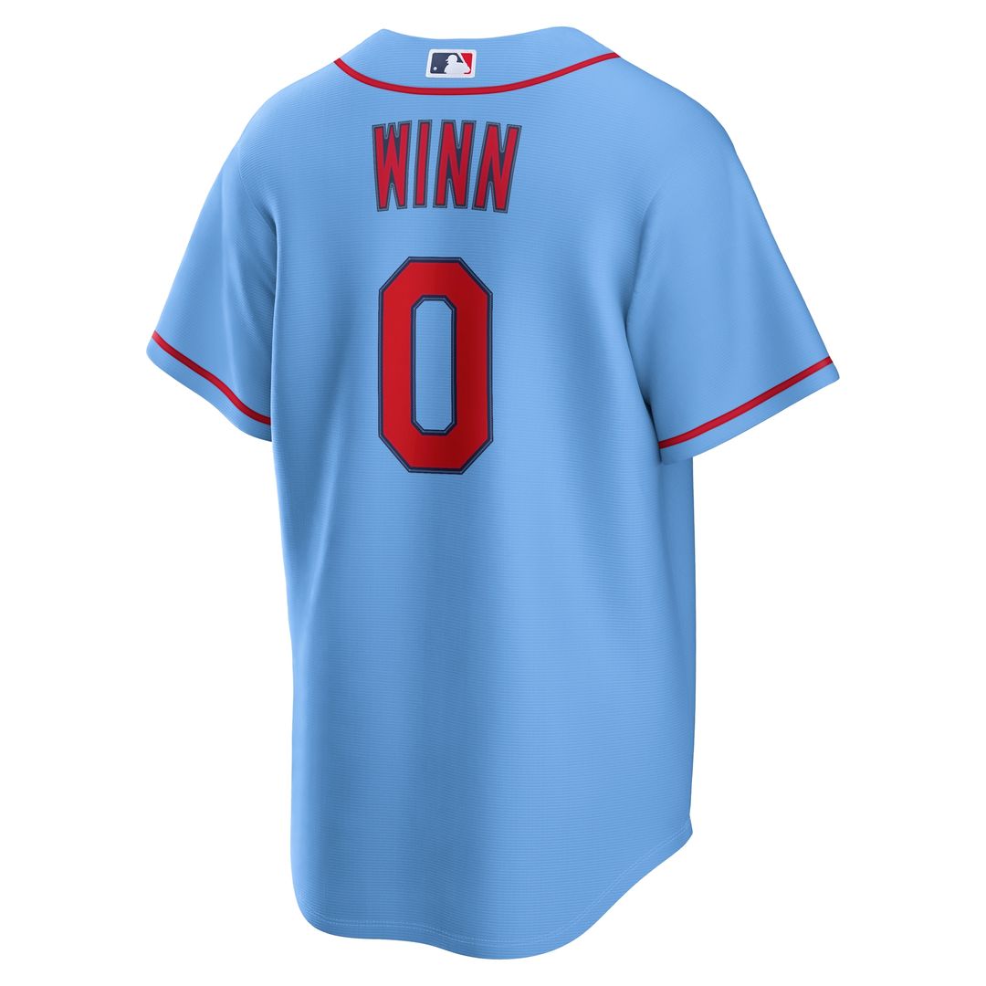 St. Louis Cardinals Masyn Winn Nike Alternate Replica Jersey - Light Blue