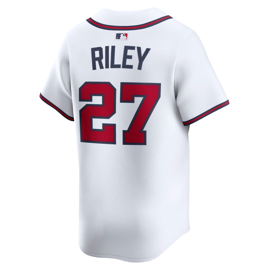 Atlanta Braves Austin Riley Nike Home Limited Player Jersey - White