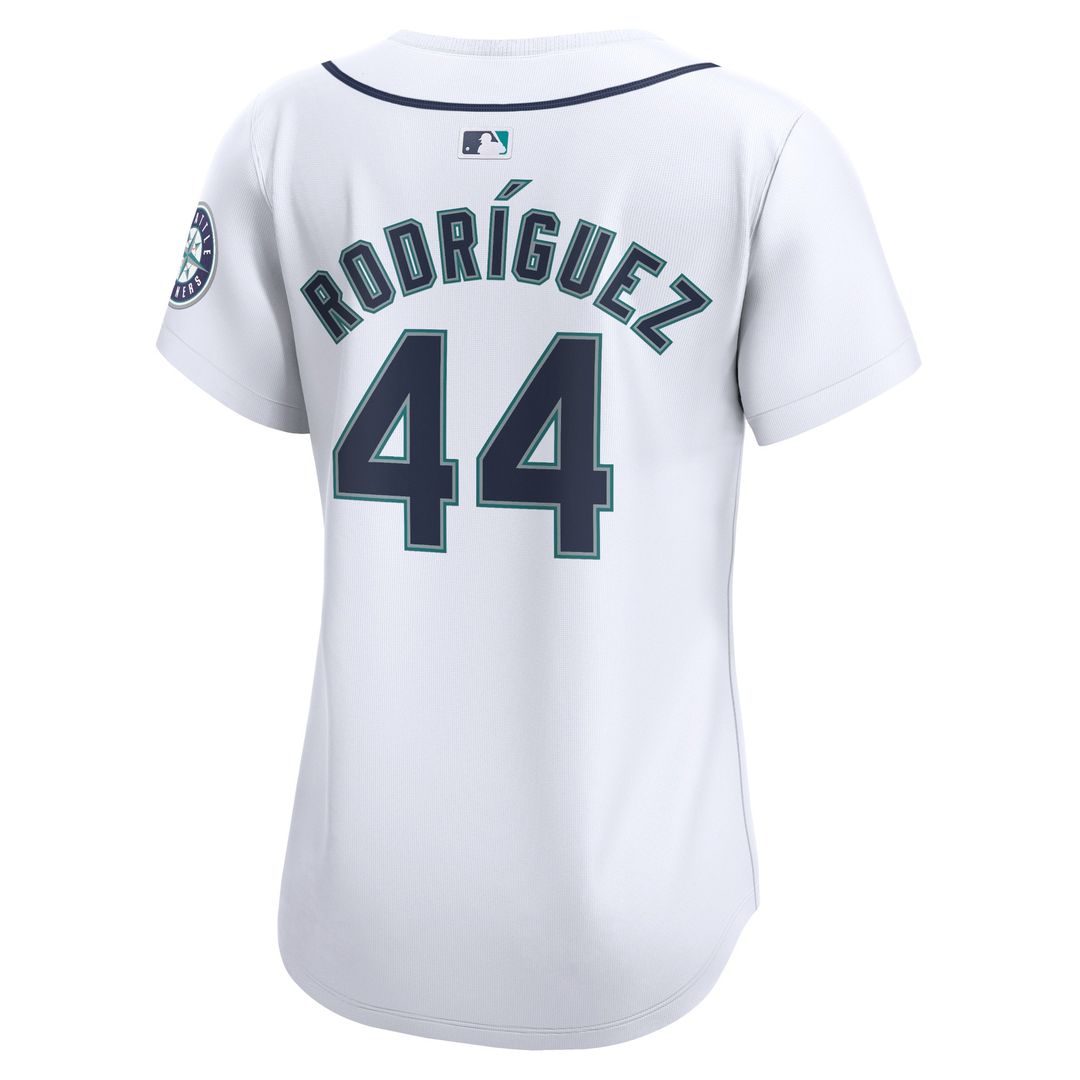 Seattle Mariners Julio Rodríguez Nike Women's Home Limited Player Jersey - White