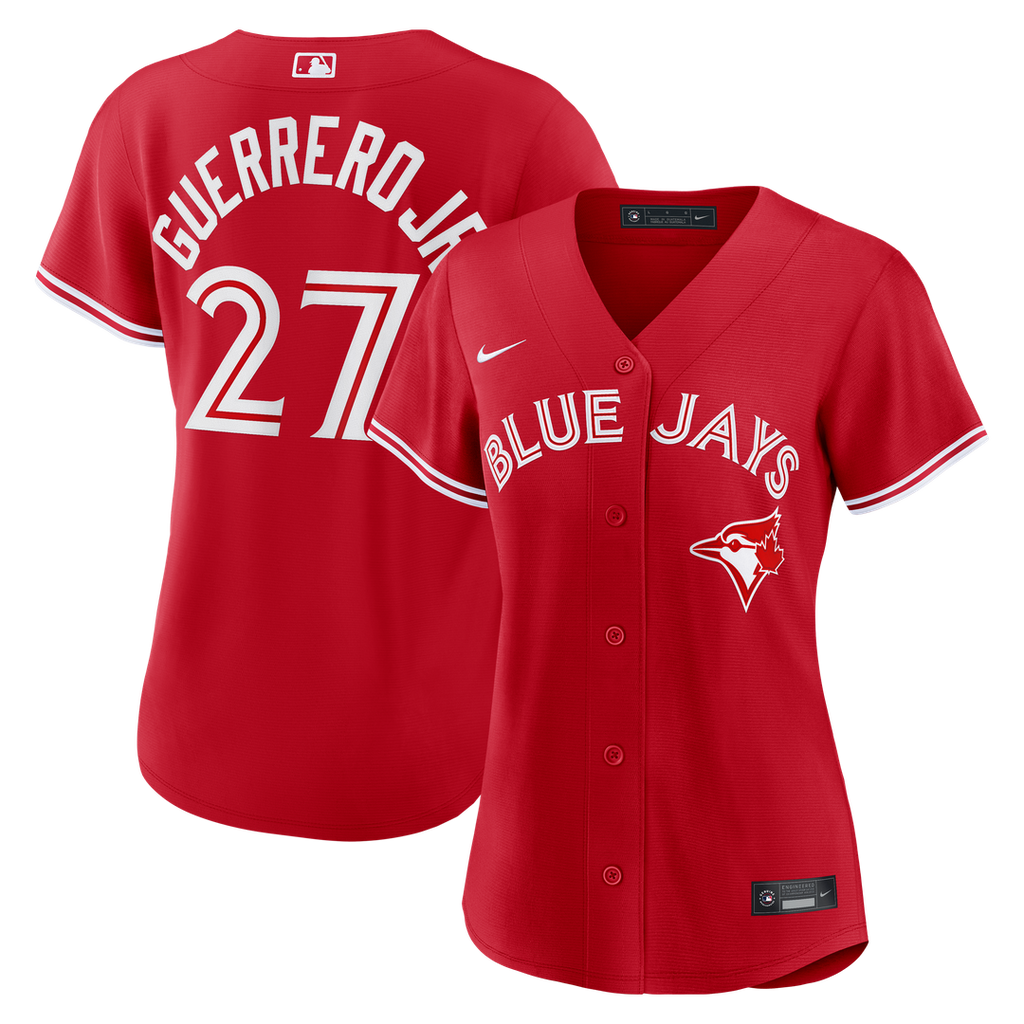 Toronto Blue Jays Vladimir Guerrero Jr. Nike Women's Canada Day Replica Jersey - Red