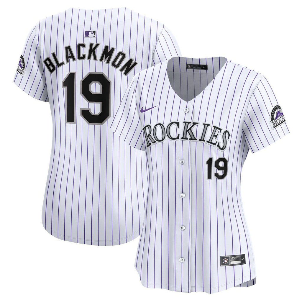 Colorado Rockies Charlie Blackmon Nike Women's Home Limited Player Jersey - White