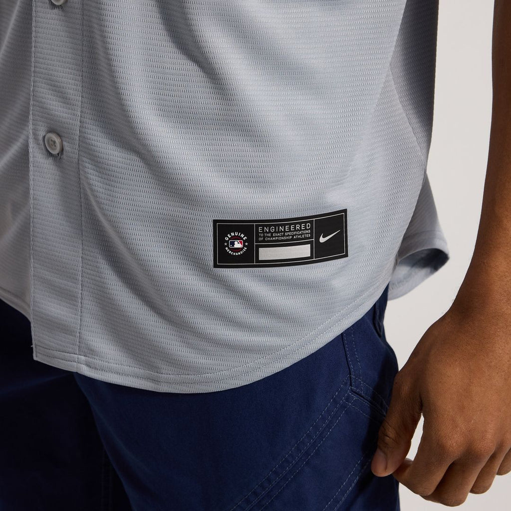 New York Mets Juan Soto Nike Road Replica Jersey - Gray
