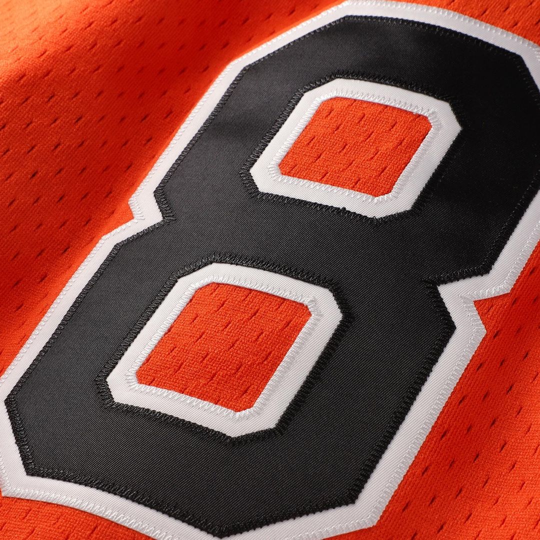 Baltimore Orioles Cal Ripken Jr. Profile Big & Tall Cooperstown Mesh Batting Practice Jersey - Orange