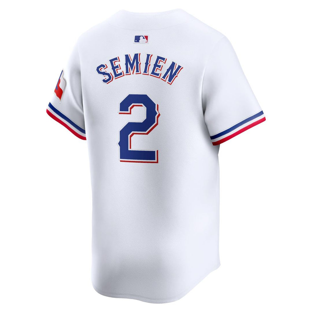 Texas Rangers Marcus Semien Nike Home Limited Player Jersey - White