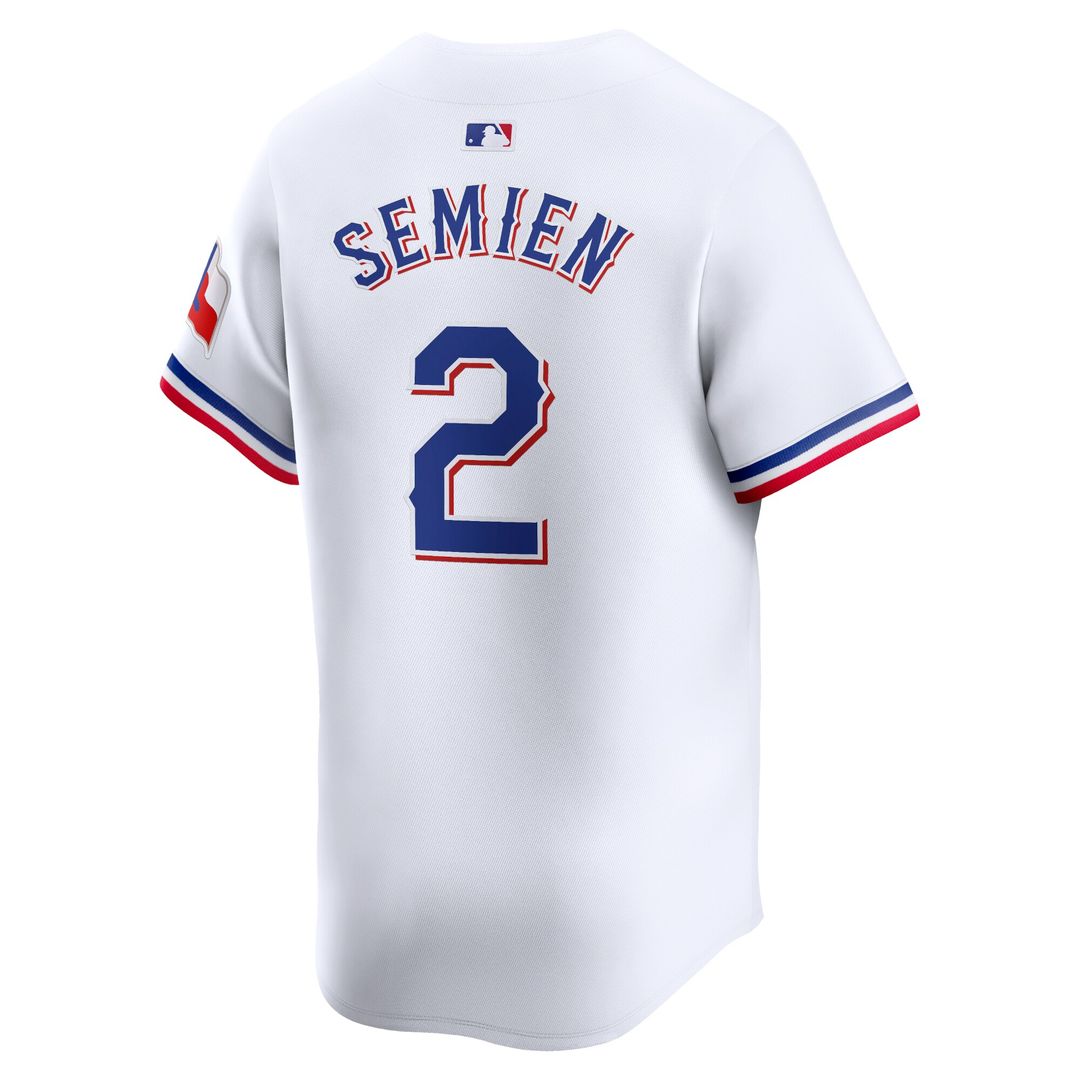 Texas Rangers Marcus Semien Nike Home Limited Player Jersey - White