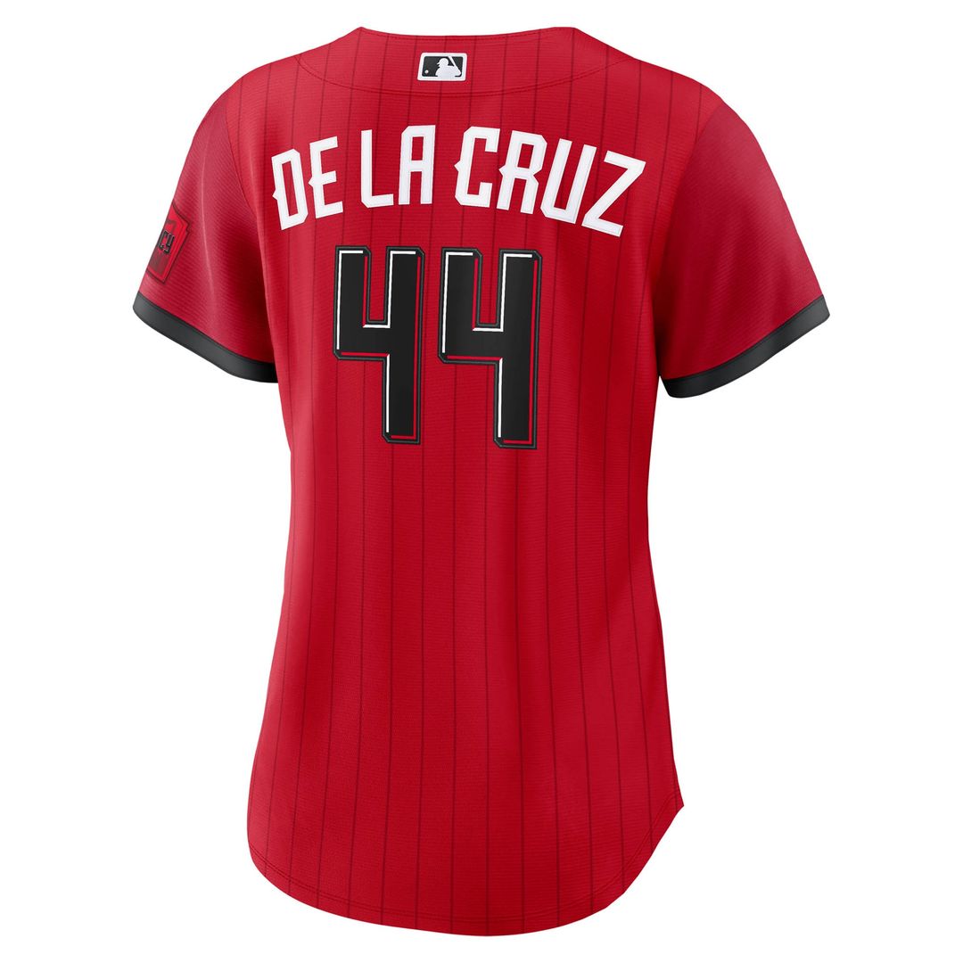 Cincinnati Reds Elly De La Cruz Nike Women's 2026 City Connect Stadium Jersey - Red