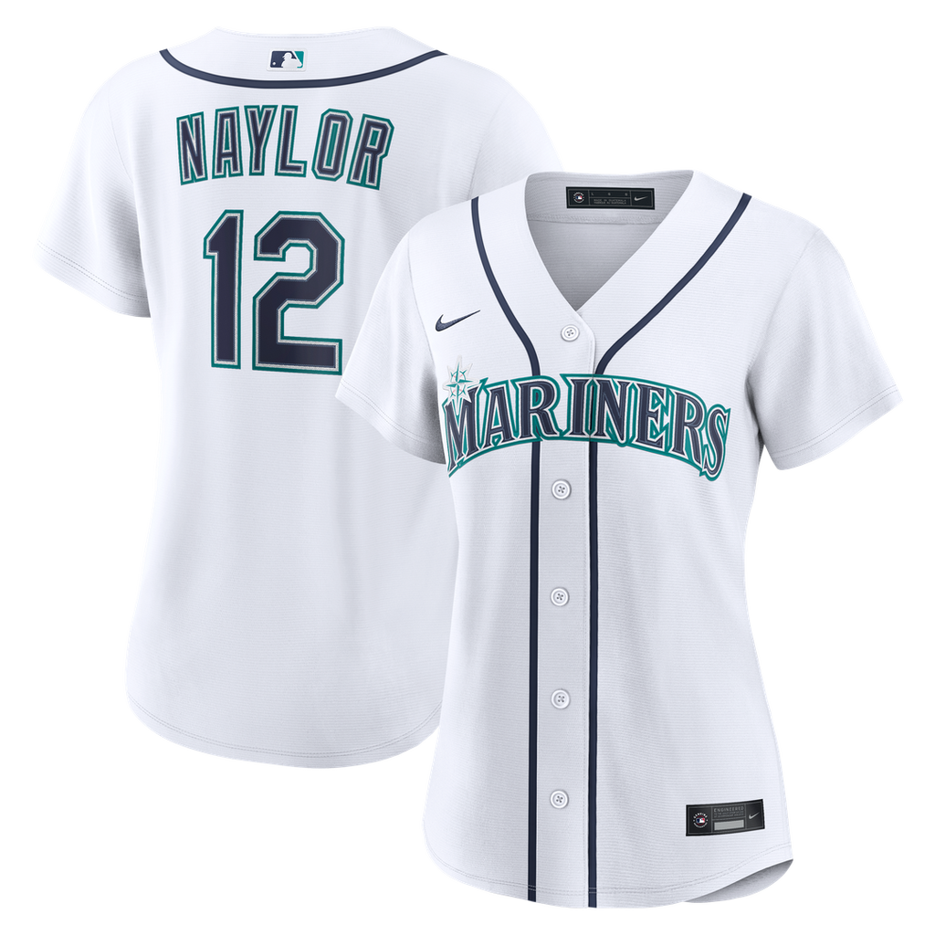 Seattle Mariners Josh Naylor Nike Women's Home Replica Jersey - White