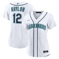 Seattle Mariners Josh Naylor Nike Women's Home Replica Jersey - White