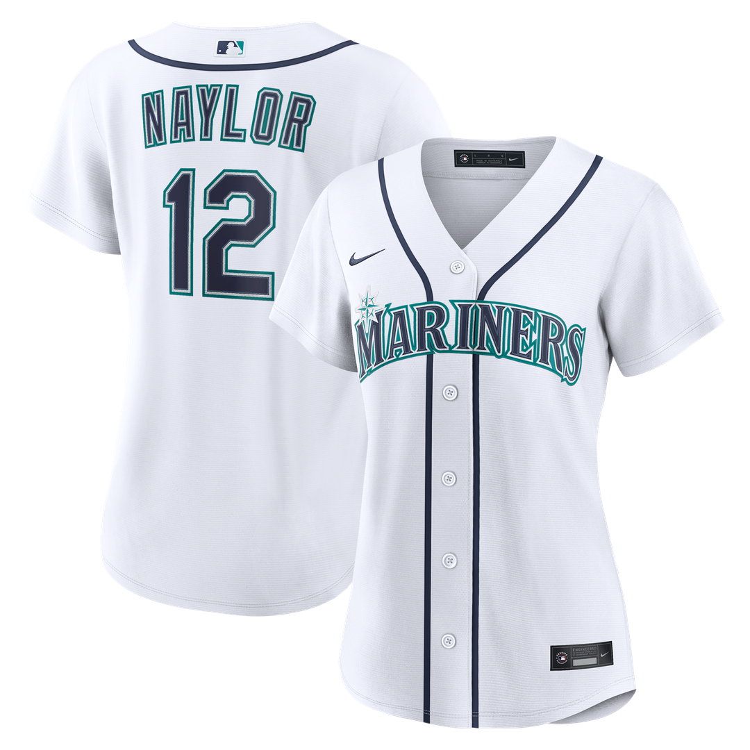 Seattle Mariners Josh Naylor Nike Women's Home Replica Jersey - White