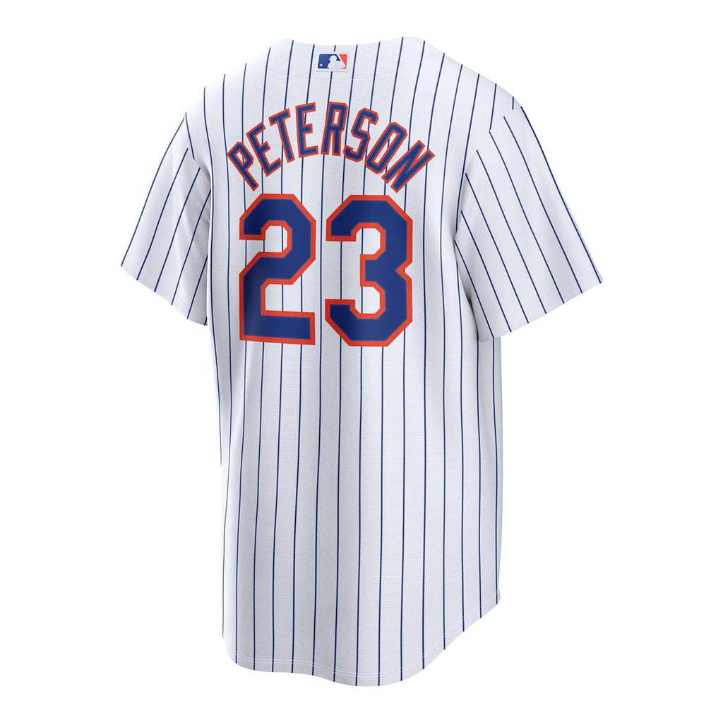 New York Mets David Peterson Nike Home Replica Jersey - White