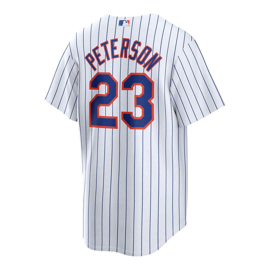 New York Mets David Peterson Nike Home Replica Jersey - White