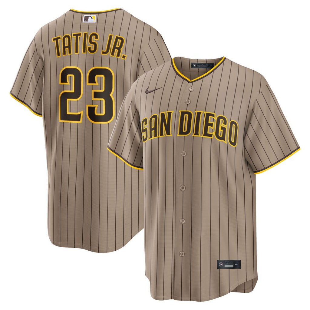 San Diego Padres Fernando Tatis Jr. Nike Alternate Replica Jersey - Sand