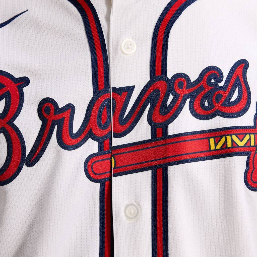 Atlanta Braves Nike Home Limited Jersey - White