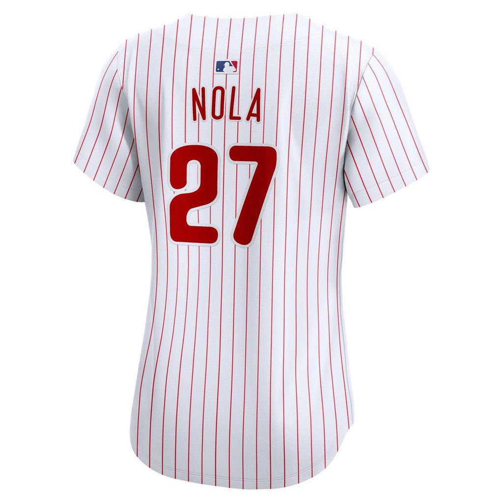 Philadelphia Phillies Aaron Nola Nike Women's Home Limited Player Jersey - White