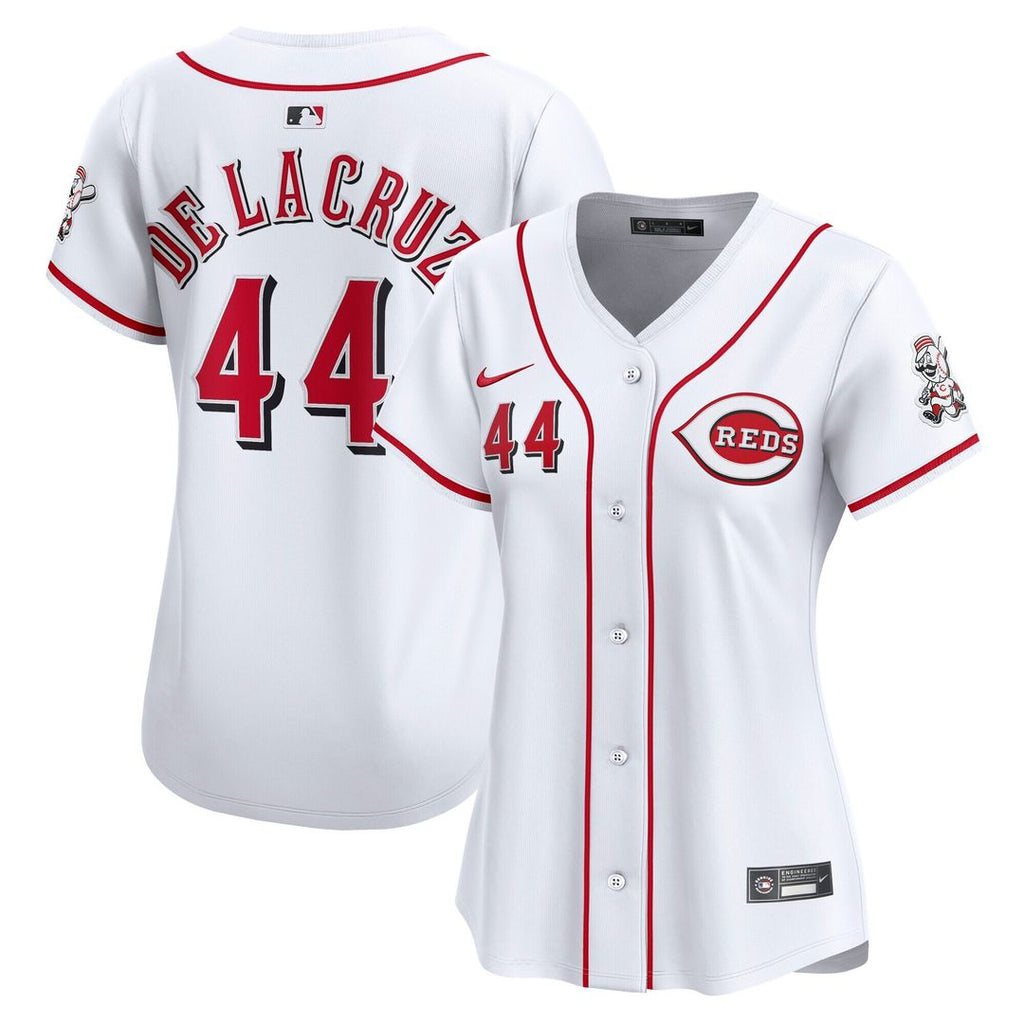 Cincinnati Reds Elly De La Cruz Nike Women's Home Limited Player Jersey - White