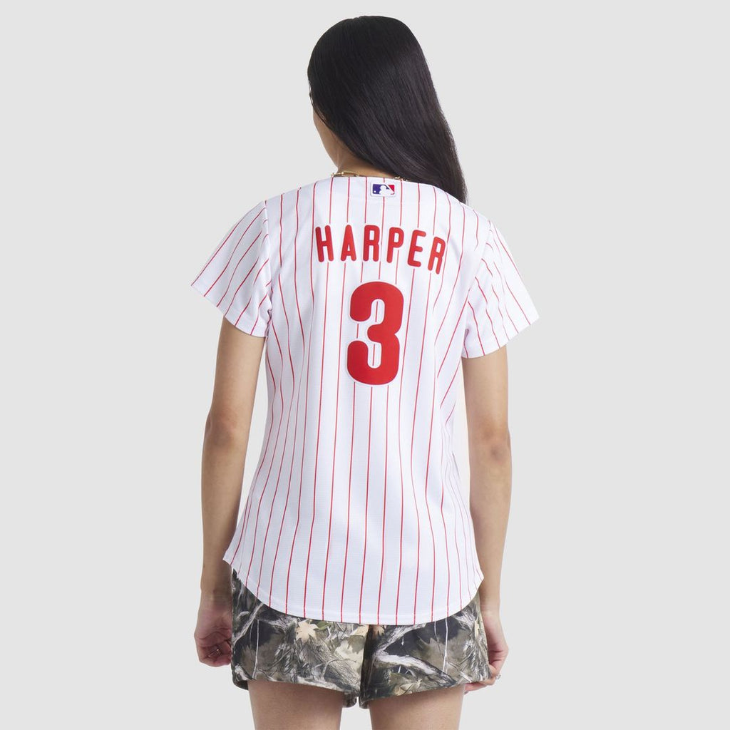 Philadelphia Phillies Bryce Harper Nike Women's Home Replica Player Jersey - White
