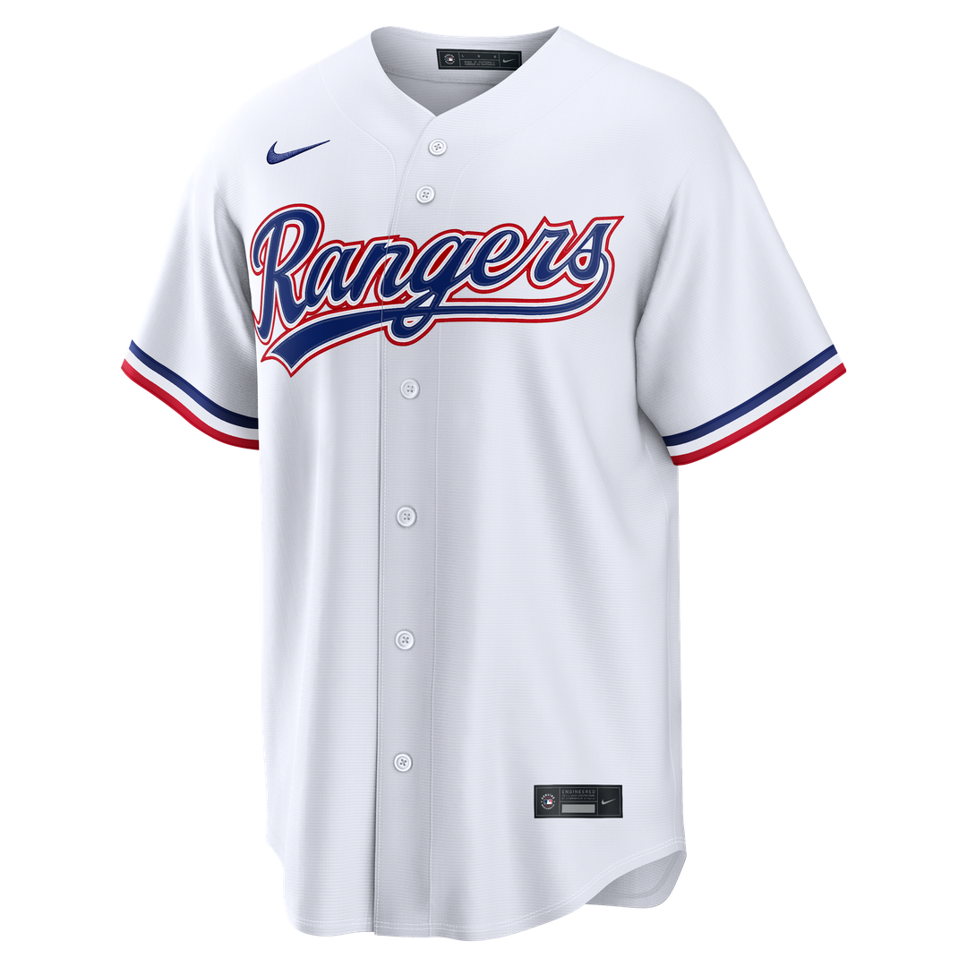 Texas Rangers Wyatt Langford Nike Home Replica Jersey - White