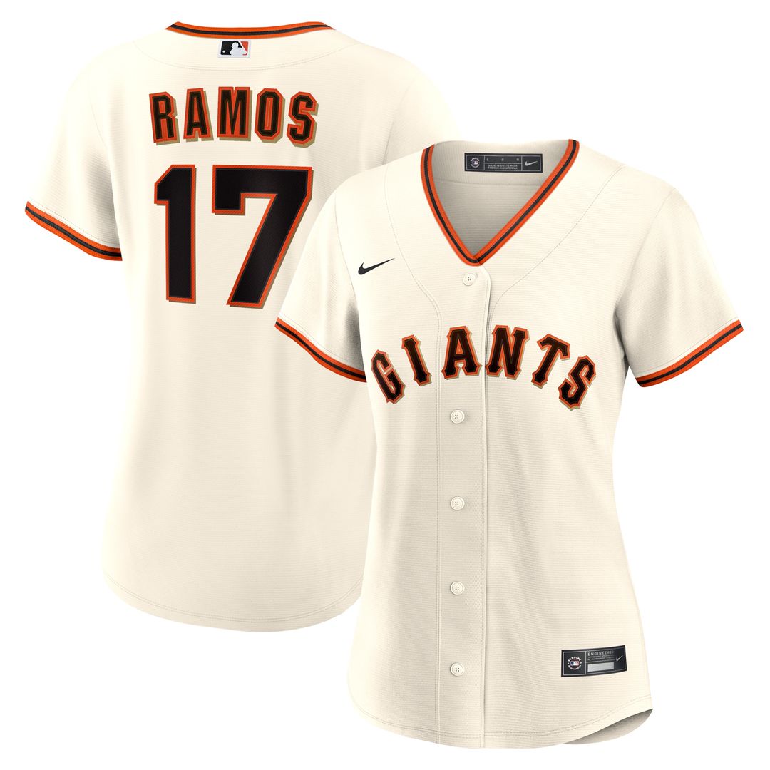San Francisco Giants Heliot Ramos Nike Women's Home Replica Jersey - White