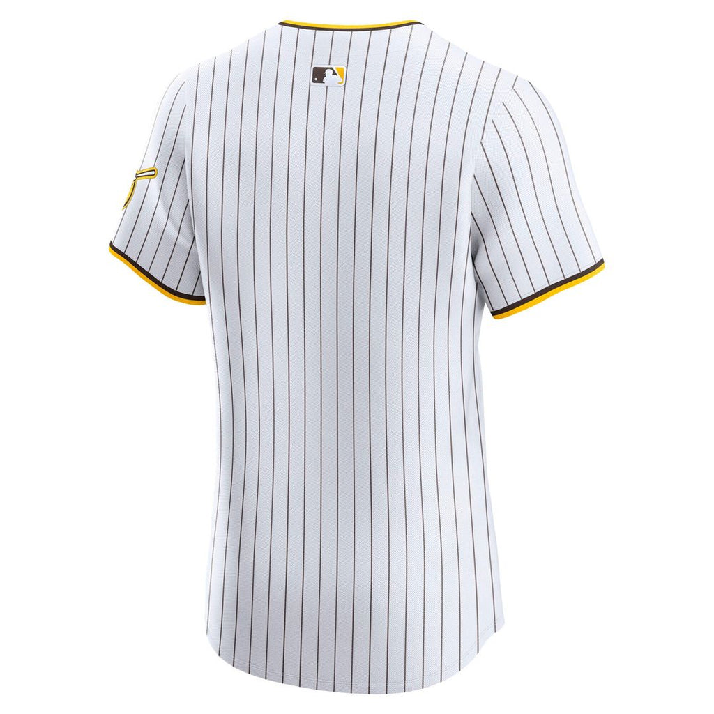 San Diego Padres Nike Home Elite Jersey - White