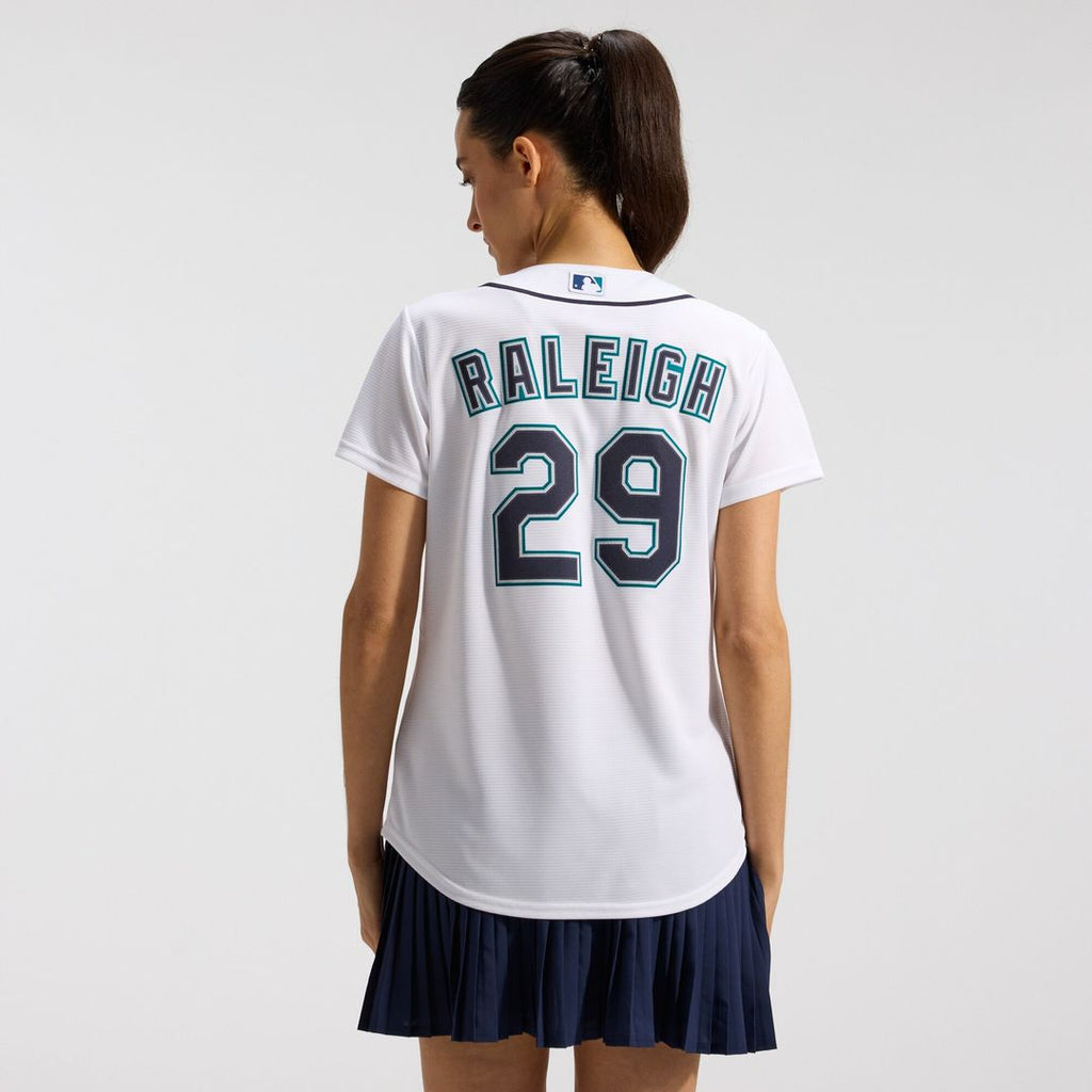 Seattle Mariners Cal Raleigh Nike Women's Home Replica Jersey - White