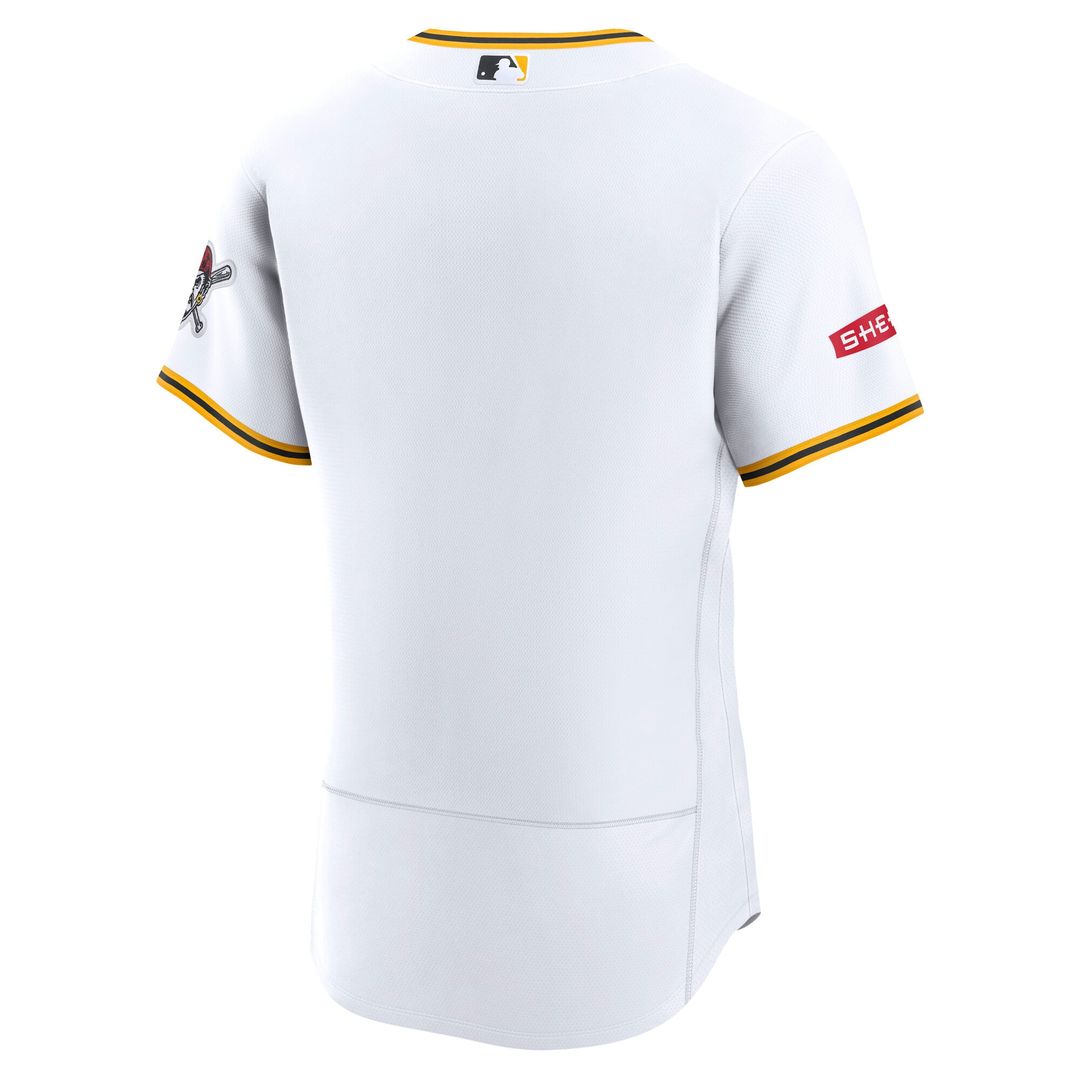 Pittsburgh Pirates Nike Home Authentic Jersey - White