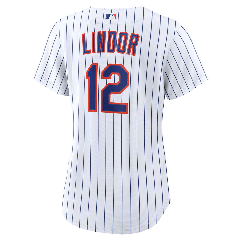 New York Mets Francisco Lindor Nike Women's Home Replica Jersey - White