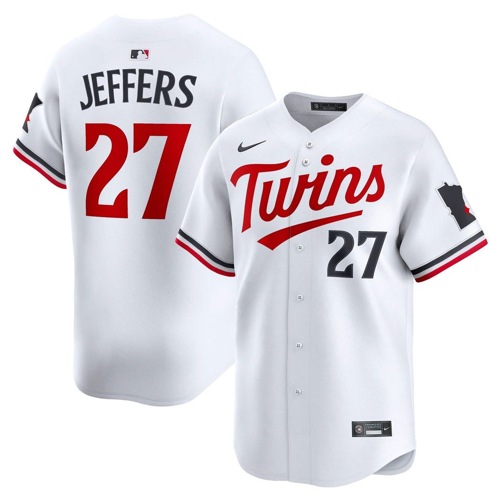 Minnesota Twins Ryan Jeffers Nike Home Limited Player Jersey - White