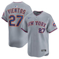 New York Mets Mark Vientos Nike All - Star Limited Jersey - Gray