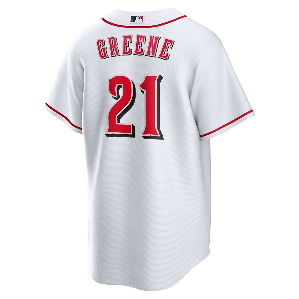 Cincinnati Reds Hunter Greene Nike Home Replica Jersey - White
