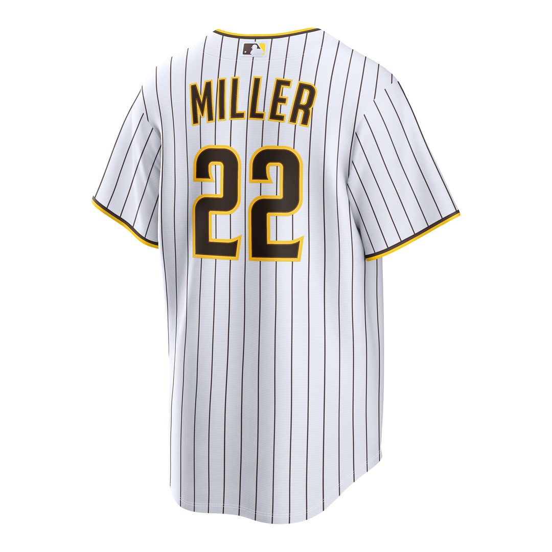 San Diego Padres Mason Miller Nike Home Replica Jersey - White
