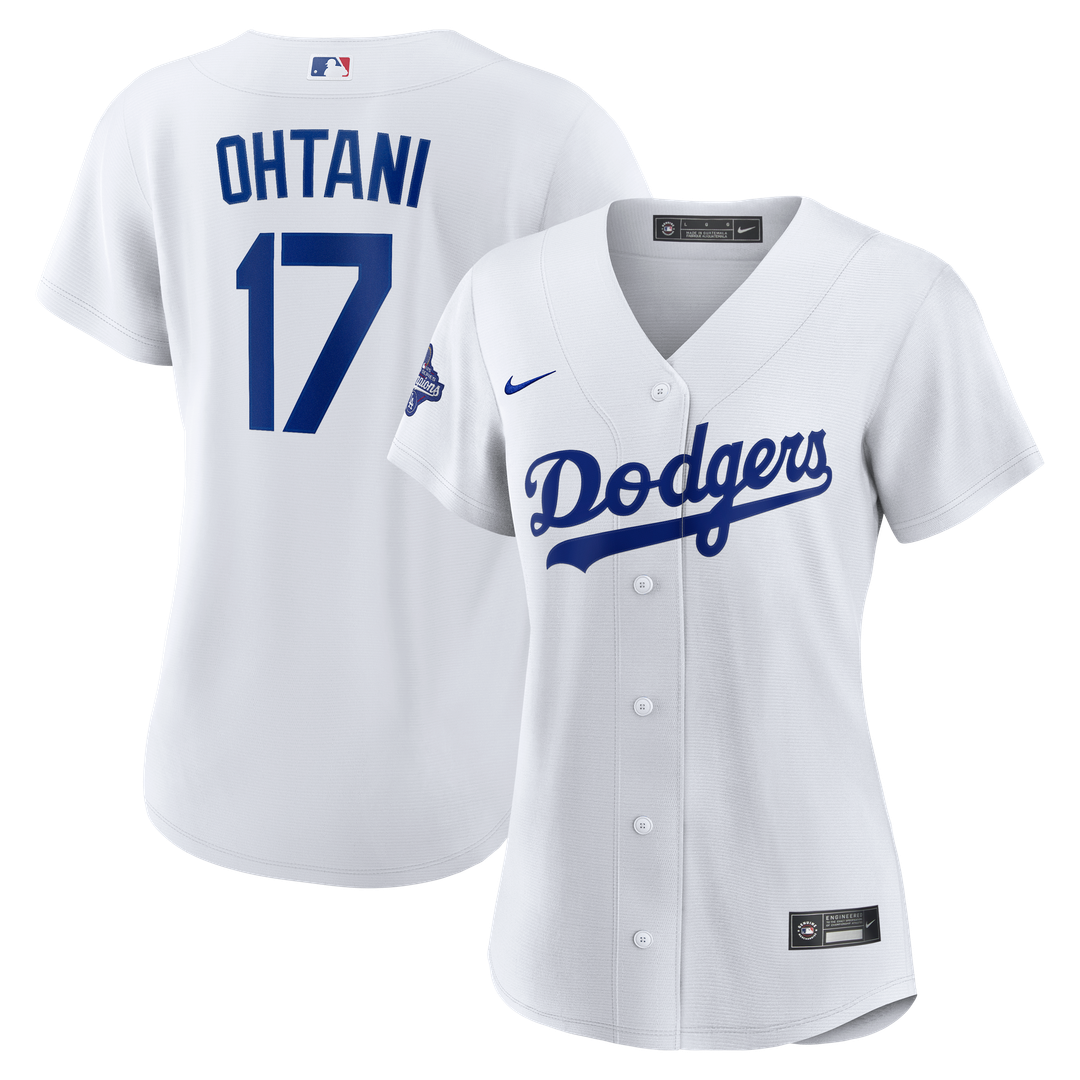 Los Angeles Dodgers Shohei Ohtani Nike Women's 2025 World Series Champions Home Replica Jersey - White