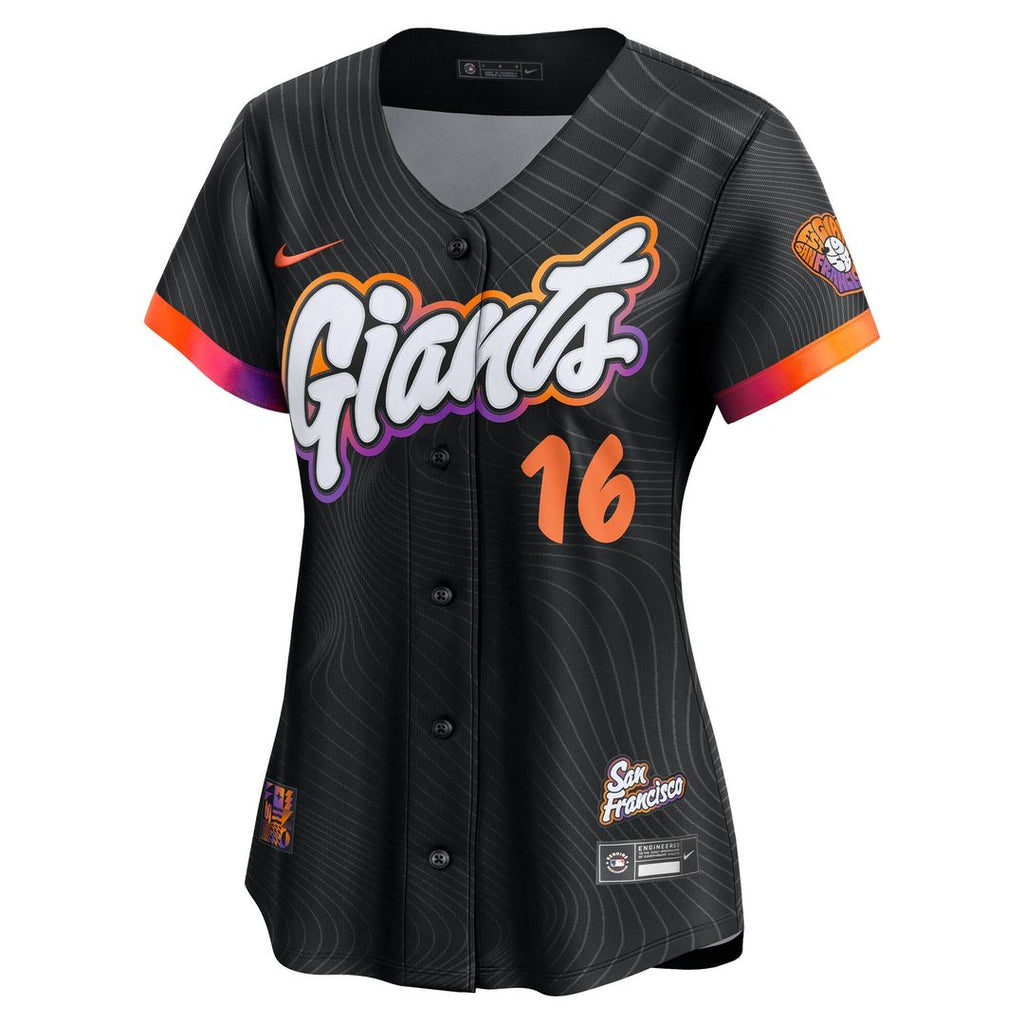 San Francisco Giants Rafael Devers Nike Women's 2025 City Connect Limited Player Jersey - Black