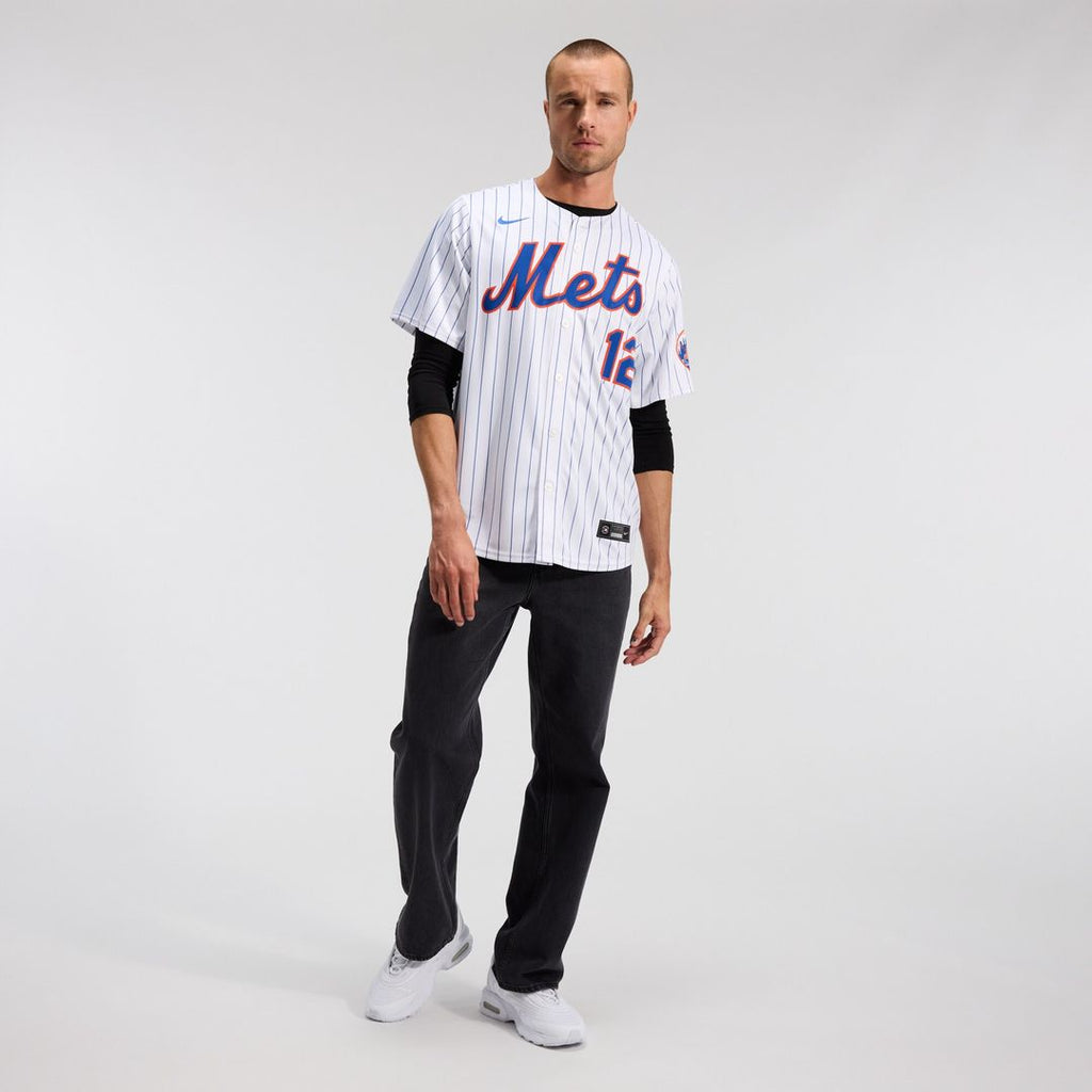 New York Mets Francisco Lindor Nike Alternate Limited Jersey - Black