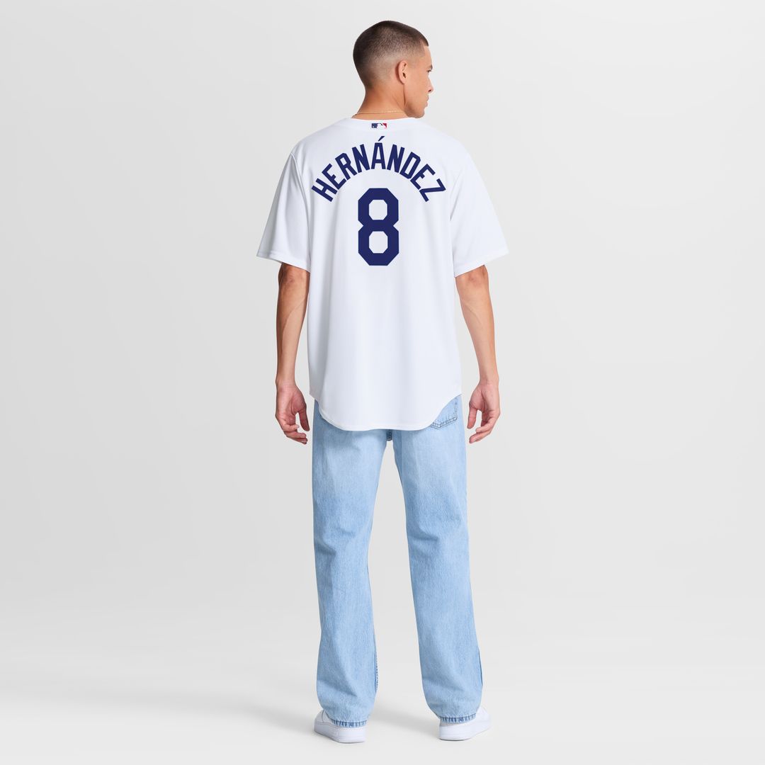 Los Angeles Dodgers Enrique Hernández Nike Home Replica Jersey - White