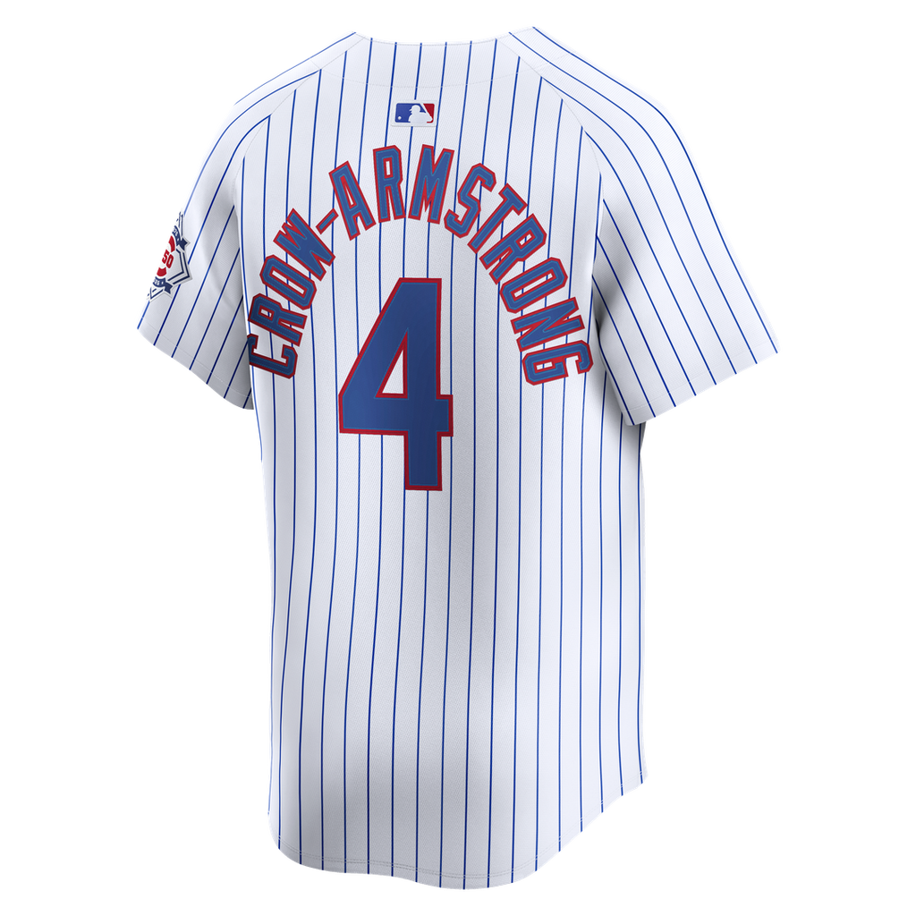 Chicago Cubs Pete Crow - Armstrong Nike 150th Anniversary Limited Jersey - White