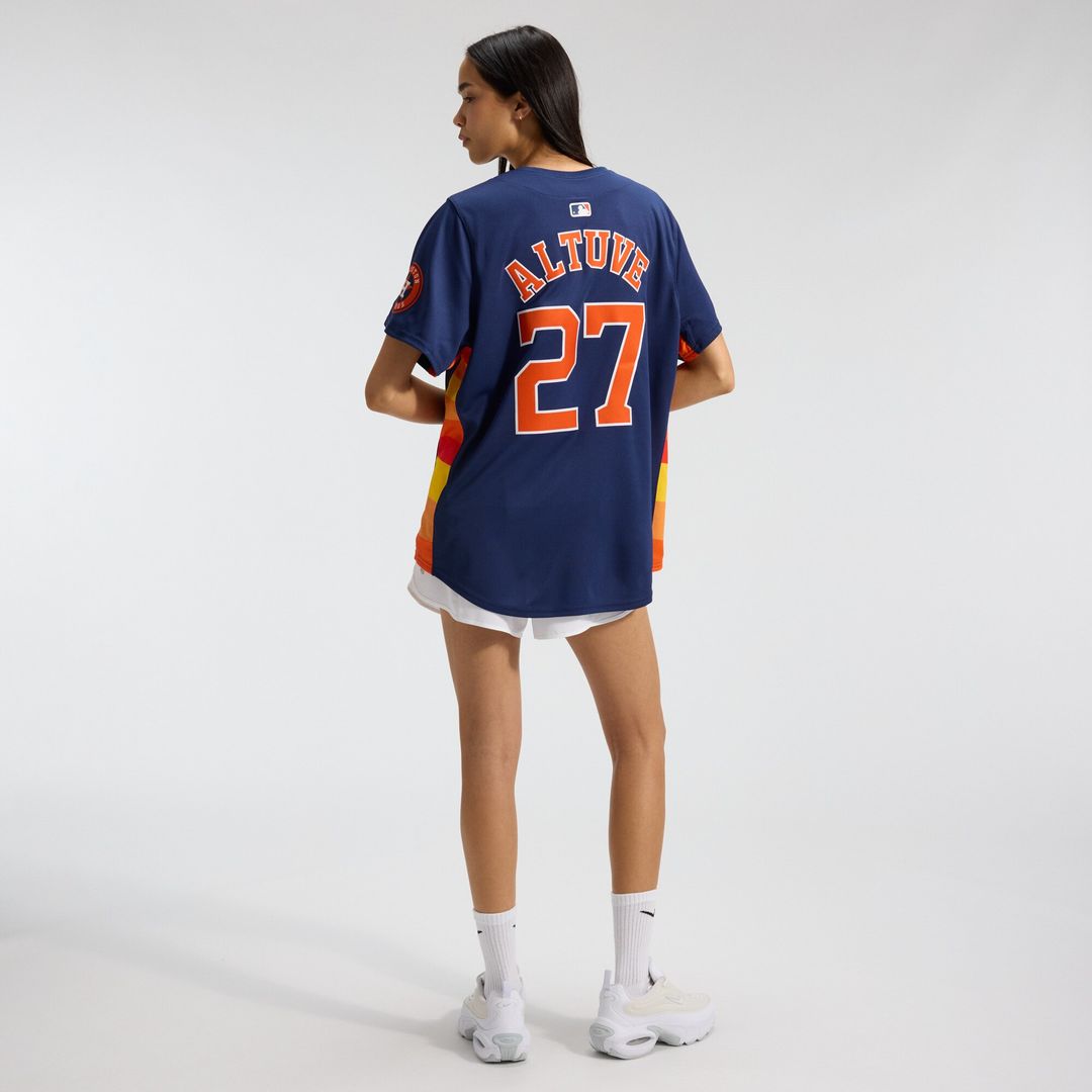 Houston Astros Jose Altuve Nike Women's Alternate Limited Player Jersey – Navy