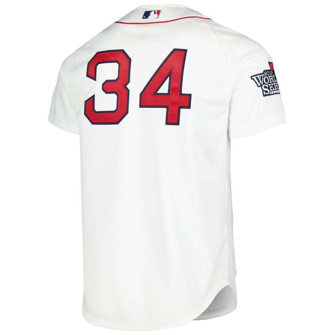 Boston Red Sox David Ortiz Mitchell & Ness Cooperstown Authentic Jersey - White