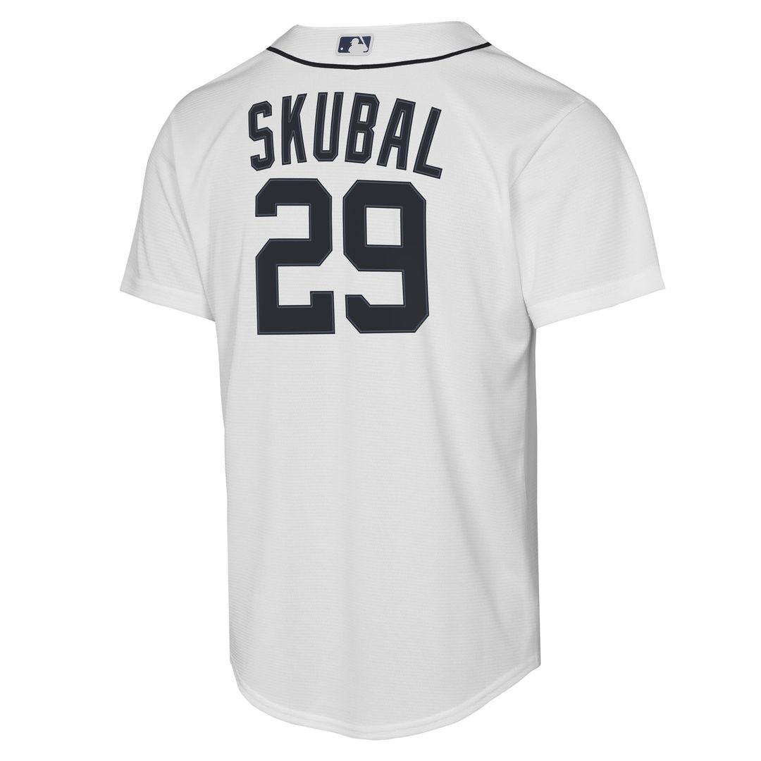 Detroit Tigers Tarik Skubal Nike Youth Home Replica Player Jersey - White