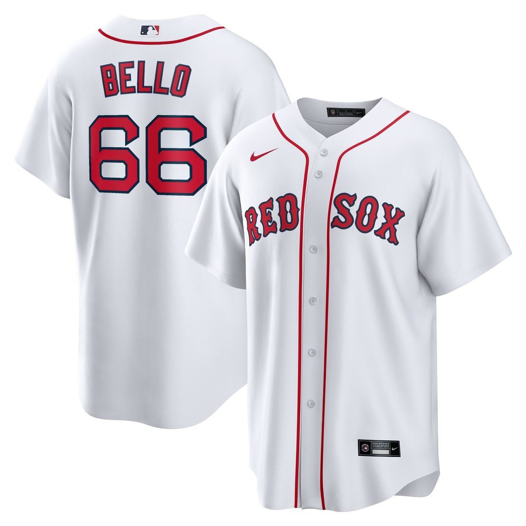 Boston Red Sox Brayan Bello Nike Home Replica Jersey - White