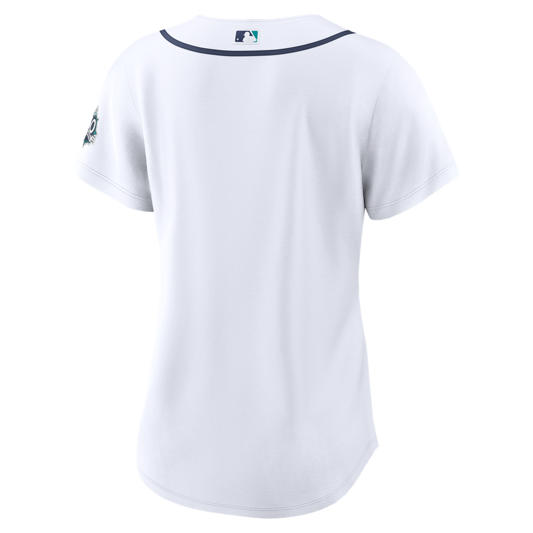 Seattle Mariners Nike Women's Home 50th Season Stadium Jersey - White