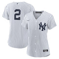 New York Yankees Derek Jeter Nike Women's Home Replica Player Jersey - White/Navy