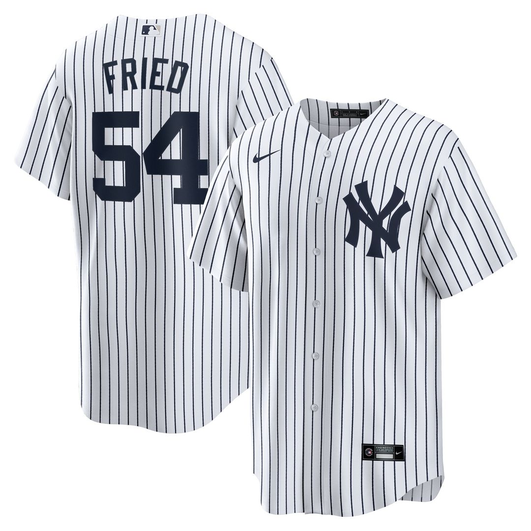 New York Yankees Max Fried Nike Home Replica Player Jersey - White